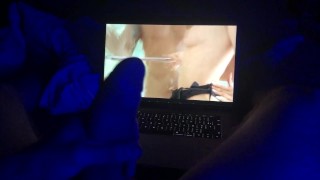 cumming while watching porn