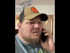 Step Dad loses phone in his pocket (prison)