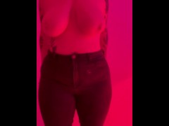 Tattooed curvy girl strip tease!!! 🥵 - Screenshot 8 of 16 - Tattooed Big Tits