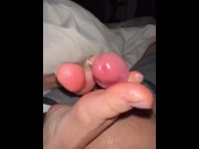 Preview 2 of NEW OILY FOOTJOB! Hubby liked my new toe rings and new color.