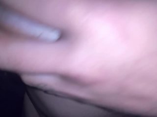 FTM quick intense orgasm before bed )