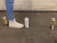 My old worn white chucks in action. Preview! 😉