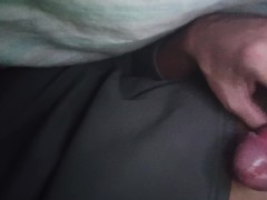 阴茎系带从上摸到下实在太舒服了，实在忍不住射精了呢~ww