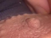 Preview 2 of Extreme Close Up Nipple Play Sensitive Sex Moaning Orgasm Big Boobs
