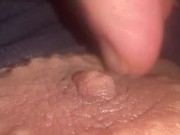 Preview 3 of Extreme Close Up Nipple Play Sensitive Sex Moaning Orgasm Big Boobs