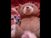 Preview 6 of I like to play with the teddy bear and feed him spills