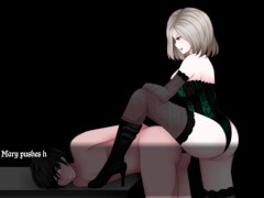 Domina Game E38 - Queen Mary fucks me like the bitch I am