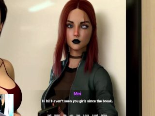 Acquianted #2 We went to College and met our new Sub she is super hot