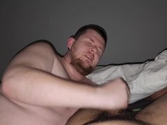 When White Chub Gives Blowjob To Hung Brown Cock Till Orgasm