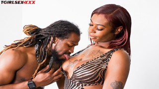 TGIRLSEX King Kong & Tiana Brook