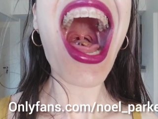 roleplay, uvula, small tits, giantess vore