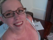 Preview 3 of Aunt Judy's - Horny Hairy MILF Liz is your New Secretary