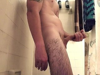 old, relaxing massage, big dick, masturbation