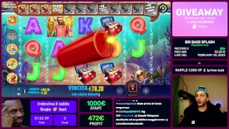 Umbotti esce il pesciolone - Big Bass Splash 1720x
