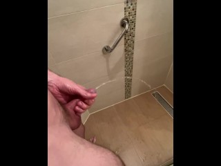 Quick Piss in the Shower Pee