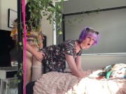 Preview 4 of New Zealand Amateur Trans Lesbian Anal Ass Fucking Cassie Moans