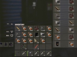 FAT MAN PLAYS RUST AND FUNNY HAHA