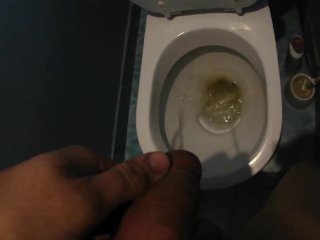 Pissing In Toilet