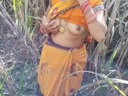 Preview 4 of New best indian desi Village outdoor bhabhi public porn video