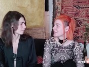Preview 1 of Ersties - BDSM-Fesselspiele mit heißem Lesben-Paar