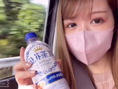 超可愛い彼女と温泉で生ハメセックス、我慢できずに大量に口内射精/日本人カップル/素人 - Screenshot 1 of 16 - Pov