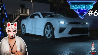 Race of Life - Folge 6 (Streetrace) Vollbusiges Gamer-Mädchen beim Pornospiel