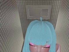 (reupload) Best Friend's Bathroom Blowjob (Finally got perms to reupload!)