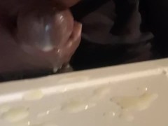 BBC HUGH CUMSHOT IN BASEMENT ON DRYER - Screenshot 11 of 16 - Bbc
