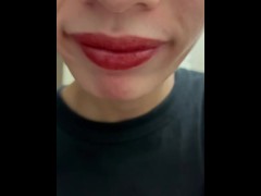 Cherry lips asmr