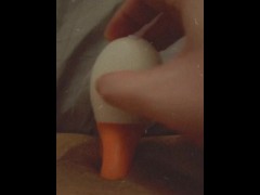 Horny girl masturbating with 🍊 Lelo toy
