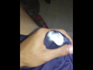 masturbation, vertical video, solo male, old young