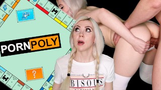 Stepbrother And Sister Are Playing A Game Called PORNPOLY TABOO BREEDING