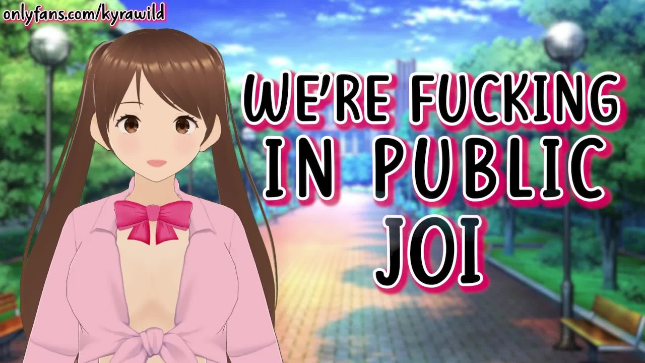 Im teasing you in public and taking care of your Horny - Hentai, Femdom  JOI (Lewd Vtuber, Rule 34)