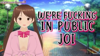 I'm Teasing You In Public And Taking Care Of Your Horny Hentai Femdom JOI Lewd Vtuber Rule 34