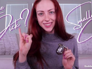 Little Dick Smaller Chastity Cage by FemDom Nikki Kit