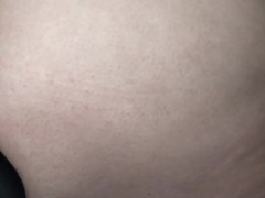 I kept on trying until I pushed it in but it was so big I cried. Tight ass stretching. BBW Painal.