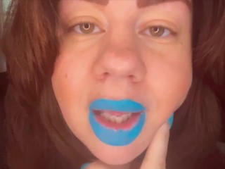 Dégradation Des Lèvres Bleues