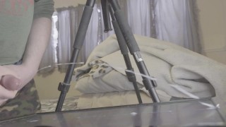 A really massive slow motion cumshot, really big and powerful ropes in this one!