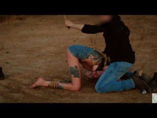 Hard Domination with Bondage and_Flogging for Rocky_Emerson