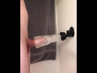 edging, bwc, solo male, creampie