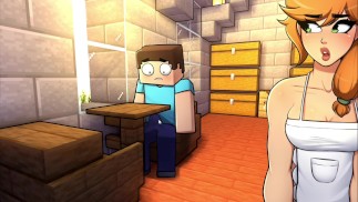 HornyCraft Alex Riding Fat Cock Like A PornStar