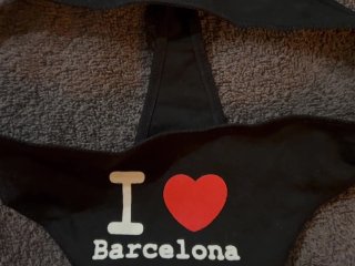 barcelona, cum in panties, exclusive, handjob