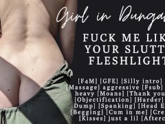 ASMR | Fuck me into the couch like a fleshlight | Moans | Massage | Slutty