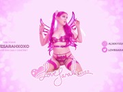Preview 1 of Pink hair egirl feet video -LoveSarahXoxo