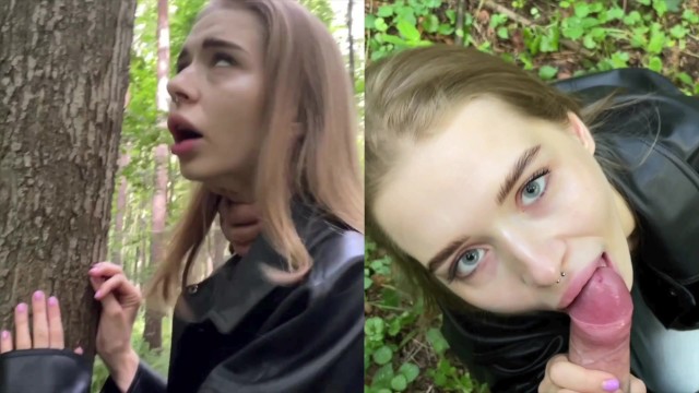РИСКОВАННЫЙ ПУБЛИЧНЫЙ СЕКС в лесу с Californiababe
