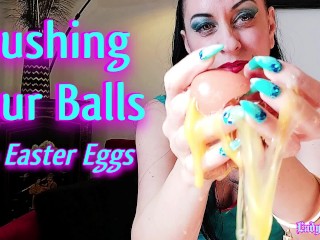 Esmagando Suas Bolas Como Ovos De Páscoa - Lady Bellatrix Na Unha Fetiche Femdom POV (teaser)