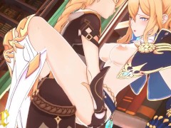 Jean get's fucked against a shelf during her office break