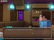 Preview 6 of HornyCraft Step Witch is Sucking Cock While Steve Simping On Alex