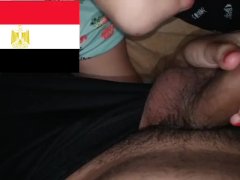 Sucking the fuck while my husband takes a nap, I wake him up to blowjobs🤤💦🔥