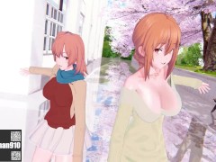 【KKS／MMD】"疑心暗鬼" 由比濱結衣 由比濱媽媽【果然我的青春戀愛喜劇搞錯了】 - Screenshot 8 of 16 - Mmd Dance